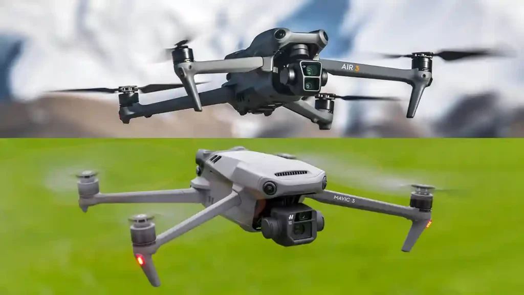 DJI Air 3 and Mavic 3 Specs